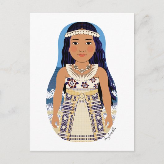 Carte postale Marshallese Matryoshka (Devant)
