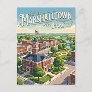 Carte Postale Marshalltown, Iowa