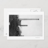 Carte Postale Marshfield, Oregon Vue sur les usines de bois (Devant / Derrière)