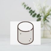 Carte Postale marshmallow (Debout devant)