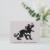 Carte Postale Marsupial - DIABLE de Tasmanie - Faune australienn (Debout devant)
