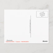 Carte Postale Marsupial - DIABLE de Tasmanie - Faune australienn (Dos)