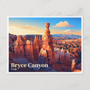 Carte Postale Marteau de Thor Bryce Canyon Utah