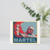 Carte Postale Martel (couleurs de l'espoir) (Debout devant)