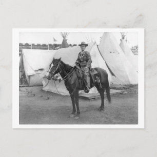Carte Postale Martha Canary "Calamity Jane" à cheval