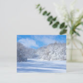Carte Postale Marthaler Park Snowy Hills (Debout devant)
