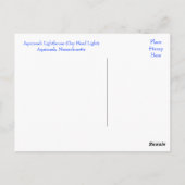 Carte postale Martha's Vineyard Aquinnah Lighthous (Dos)