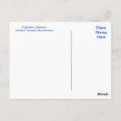 carte postale martha's Vineyard, Edgartown Lightho (Dos)