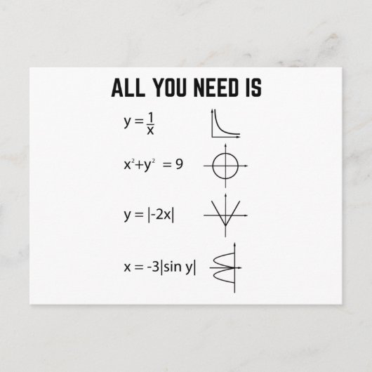 Carte Postale Marthéatiste | Math Enseignant Mathématiques Cadea (Devant)