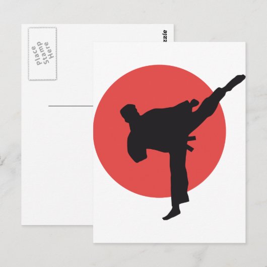 Carte Postale Martial (Devant / Derrière)