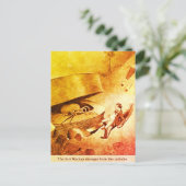 Carte Postale Martians émergent - Guerre des Mondes (Debout devant)