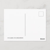 Carte Postale Martien Aliénigme Mignon Dessin Animé (Dos)