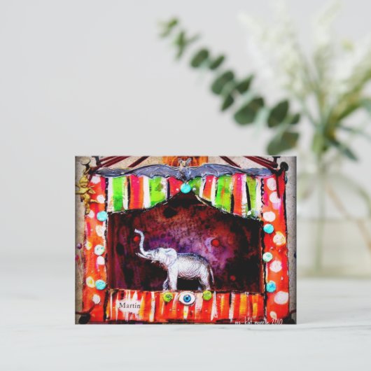 Carte postale "Martin" (Debout devant)