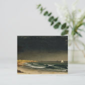 Carte Postale Martin Johnson Heade - Vers la tempête (Debout devant)