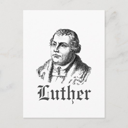 Carte Postale Martin Luther (Devant)