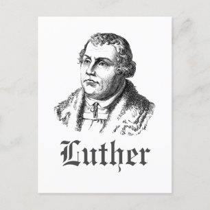 Carte postale Martin Luther