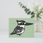 Carte Postale Martin-pêcheur à cordes (Debout devant)