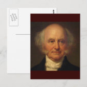 Carte Postale Martin Van Buren 8 (Devant / Derrière)