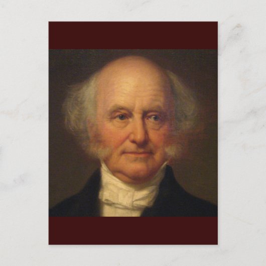 Carte Postale Martin Van Buren 8 (Devant)