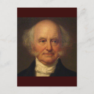 Carte Postale Martin Van Buren 8e Président