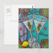 Carte postale Martini (Devant / Derrière)