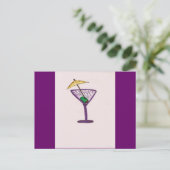 Carte Postale Martini Bachelorette (Debout devant)