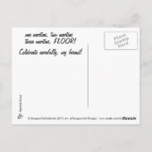 Carte postale Martini time ! (Dos)