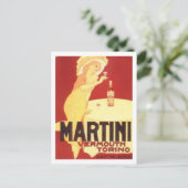 Carte Postale Martini Vermouth Torino (Debout devant)