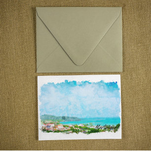 Carte Postale Martinique Caraïbes Tropical Island