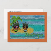 Carte Postale Martinique / Zafè ko sa ki pa la ! (Devant / Derrière)