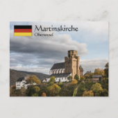 Carte Postale Martinskirche Oberwesel (Devant)