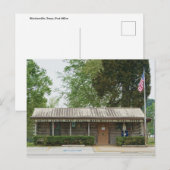 Carte Postale Martinsville, Texas, Poste (Devant / Derrière)