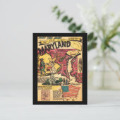 Carte Postale Martland L'État Old Line (Debout devant)