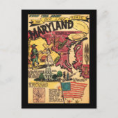 Carte Postale Martland L'État Old Line (Devant)