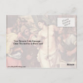 Carte Postale Martyre De Saint Agatha, Par Sebastiano Del Piombo (Dos)