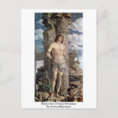 Carte Postale Martyre De Saint-Sébastien Par Andrea Mantegna (Devant)