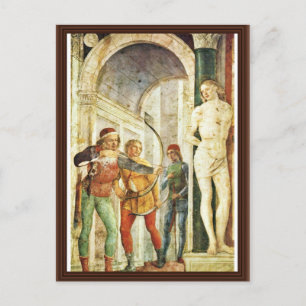 Carte Postale Martyre De Saint-Sébastien, Par Foppa Vincenzo