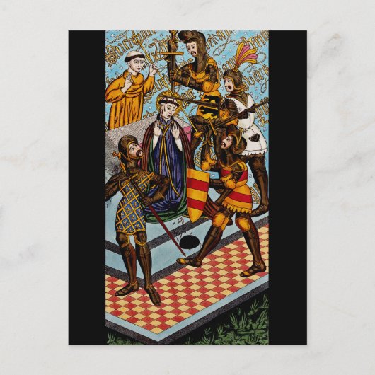 Carte Postale Martyre de Saint Thomas de Canterbury (Devant)