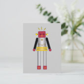 Carte Postale Martzkins Boy Robot Postcard © 2012 M. Martz (Debout devant)