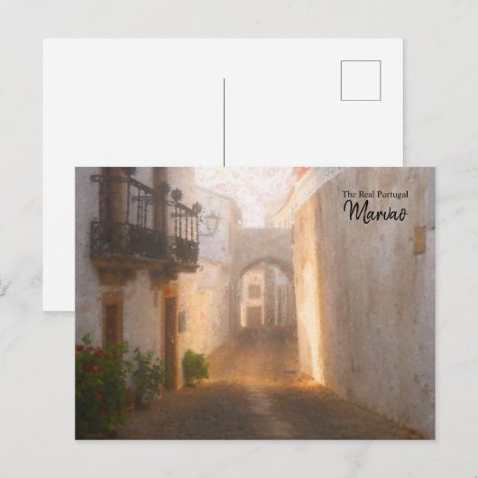 Carte Postale Marvao morn, Portugal (Devant / Derrière)