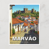 Carte Postale Marvao Portugal Travel (Devant)