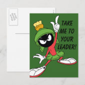 Carte Postale MARVIN LA PROclamation MARTIAN™ (Devant / Derrière)