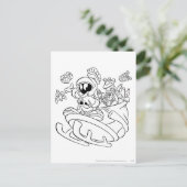 Carte Postale MARVIN LE MARTIAN™ avec jouets (Debout devant)