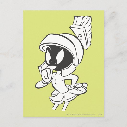 Carte Postale MARVIN LE MARTIAN™ EXpressif (Devant)