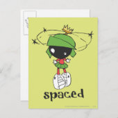CARTE POSTALE MARVIN L'ESPACE MARTIAN™ (Devant / Derrière)