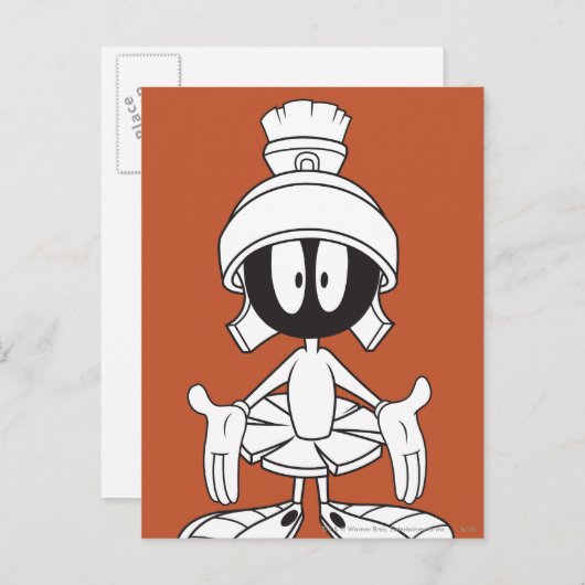 Carte Postale MARVIN MARTIAN™ Open Arms (Devant / Derrière)