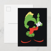 Carte Postale MARVIN MARTIAN™ Silhouette avec Raygun (Devant / Derrière)