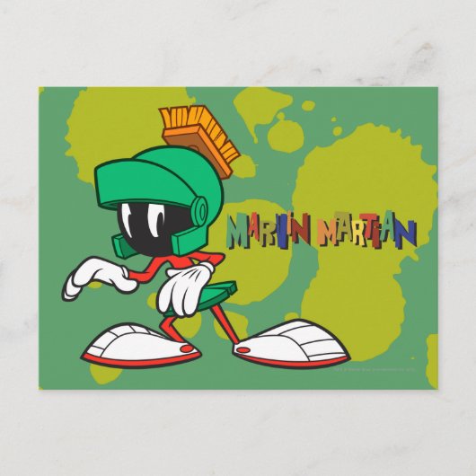 Carte Postale MARVIN MARTIAN™ Sneaking (Devant)