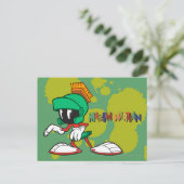 Carte Postale MARVIN MARTIAN™ Sneaking (Debout devant)