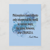 Carte Postale Marx (Devant)